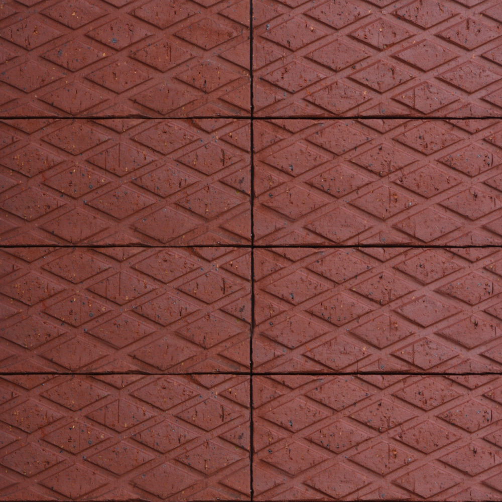 Staffordshire Red Diamond Chequered