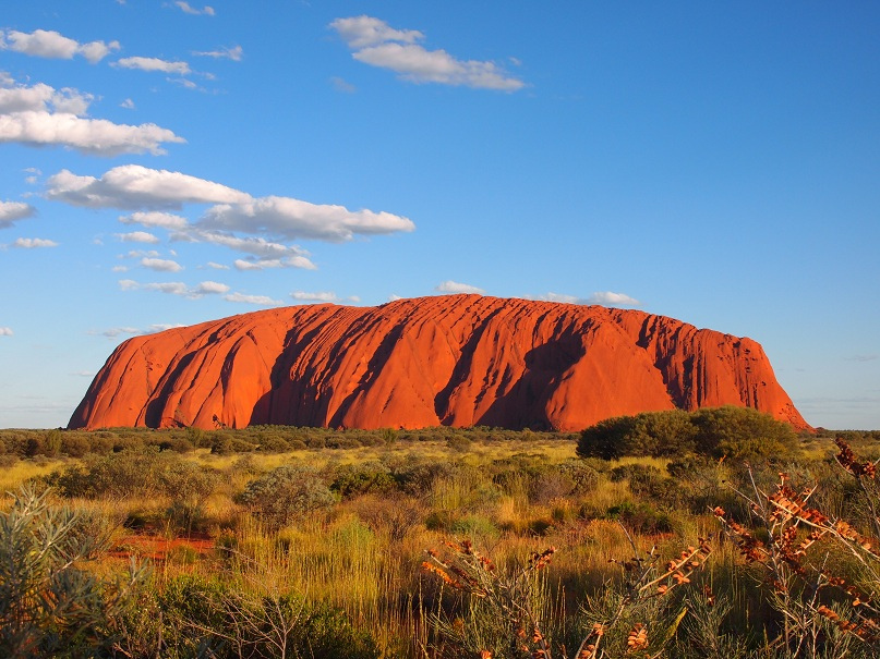Sandstone - Uluru rock