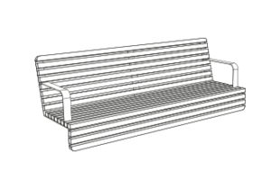 Universe : Wall Seat : Bench