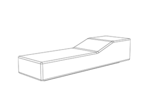 Garonne : Backless Bench : Bordeaux