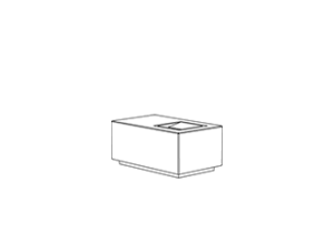 Longo : Litter Bin : Ashtray