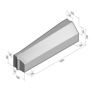 Cycle 50-200x180 | L-1000 | Transition to 110-220x250 | Splay | HDHD