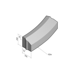 Cycle 70-200x200 | L-785 | Radius External | 2m | Splay | VB