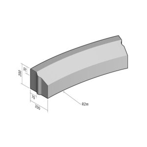 Cycle 70-200x200 | L-785 | Radius Internal | 2m | Splay | VB