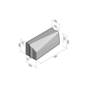 Cycle 70-200x200 | L-500 | Transition to 130-150x200 | Splay | VBVB