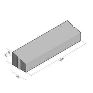 Access 250-130x200 | L-1000 | Straight | Splay | VB