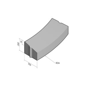 Access 250-130x200 | L-785 | Radius External | 2m | Splay | VB