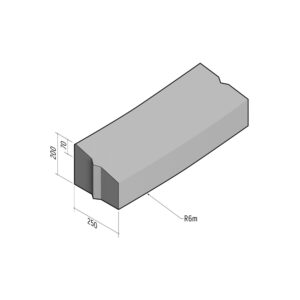 Access 250-130x200 | L-785 | Radius External | 6m | Splay | VB