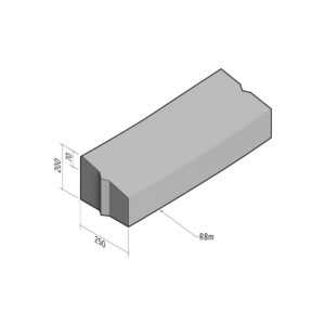 Access 250-130x200 | L-785 | Radius External | 8m | Splay | VB