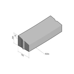 Access 250-130x200 | L-785 | Radius External | 10m | Splay | VB