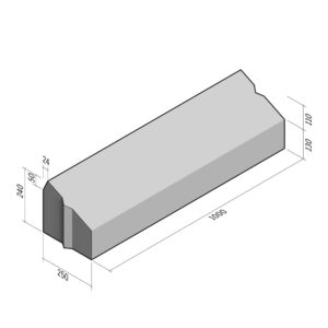 Access 250-130x240 | L-1000 | Straight | Splay | VB