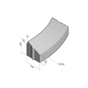 Access 250-130x240 | L-785 | Radius External | 1.5m | Splay | VB