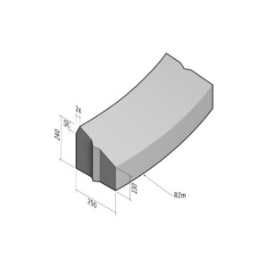 Access 250-130x240 | L-785 | Radius External | 2m | Splay | VB