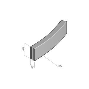 Boundary 80x200 | L-785 | Radius External | 2m | Flat | HD