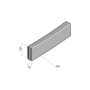 Boundary 80x200 | L-785 | Radius External | 6m | Flat | HD