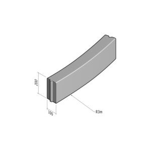 Boundary 100x200 | L-785 | Radius External | 3m | Flat | HD