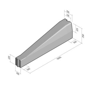 Boundary 100x120 | L-1000 | Transition to 130-150x250 | Flat | HDHD