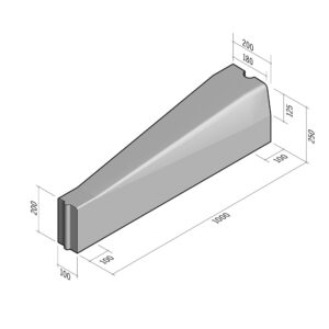Boundary 100x250 | L-1000 | Transition to 180-200x250 | Flat | HDHD