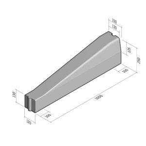 Boundary 120x130 | L-1000 | Transition to 130-150x250 | Flat | HDHD