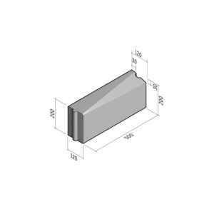 Boundary 120x200 | L-500 | Transition to 30-120x200 | Flat | HDVB
