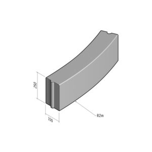 Boundary 150x250 | L-785 | Radius External | 2m | Flat | HD