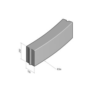 Boundary 150x250 | L-785 | Radius External | 3m | Flat | HD