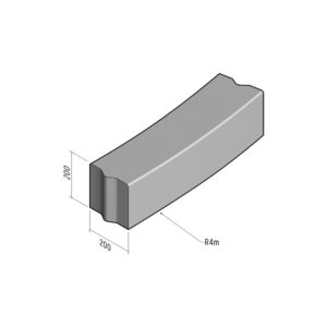 Boundary 200x200 | L-785 | Radius External | 4m | Flat | VB
