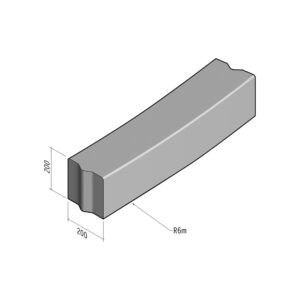 Boundary 200x200 | L-940 | Radius External | 6m | Flat | VB