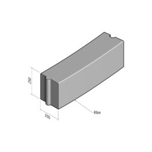Boundary 200x250 | L-785 | Radius External | 6m | Flat | HD