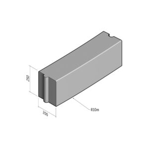 Boundary 200x250 | L-785 | Radius External | 10m | Flat | HD