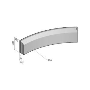 Cycle 30-80x200 | L-785 | Radius Internal | 1m | Splay | HD
