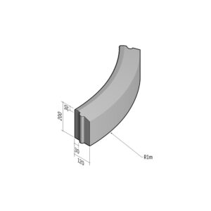 Cycle 30-120x200 | L-785 | Radius External | 1m | Splay | HD