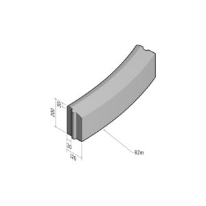 Cycle 30-120x200 | L-785 | Radius External | 2m | Splay | HD