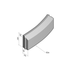 Cycle 40-120x250 | L-785 | Radius External | 2m | Splay | HD