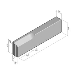 Cycle 40-120x250 | L-1000 | Transition to 120x250 | Splay | HDHD