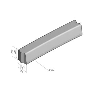 Highway 130-150x160 | L-980 | Radius Internal | 10m | Half-Battered | VB