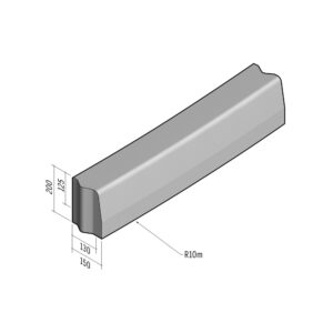 Highway 130-150x200 | L-980 | Radius External | 10m | Half-Battered | VB