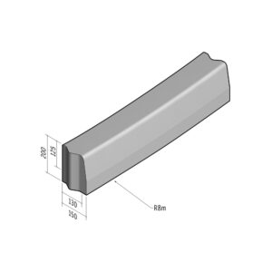 Highway 130-150x200 | L-960 | Radius External | 8m | Half-Battered | VB