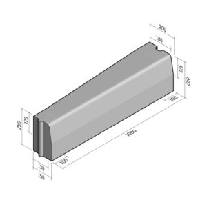 Highway 130-150x250 | L-1000 | Transition to 180-200x250 | Half-Battered | HDHD