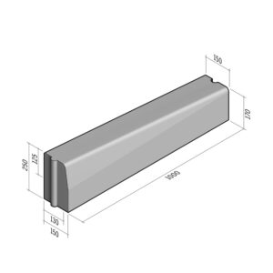 Highway 130-150x250 | L-1000 | Drop Set Transition to 150x170 | Left | Half-Battered | HD