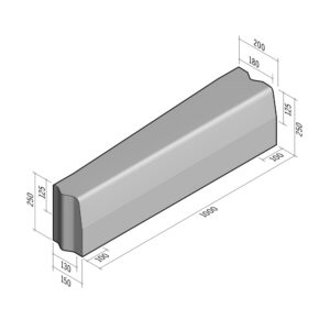 Highway 130-150x250 | L-1000 | Transition to 180-200x250 | Half-Battered | VBVB