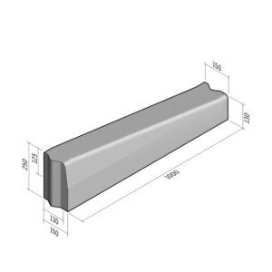 Highway 130-150x250 | L-1000 | Drop Set Transition to 150x130 | Left | Half-Battered | VB