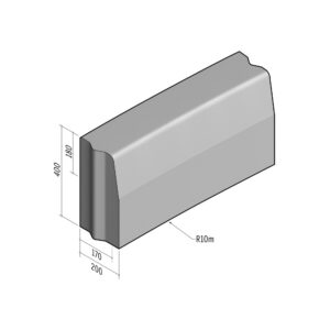 Highway 170-200x400 | L-785 | Radius Internal | 10m | Half-Battered | VB
