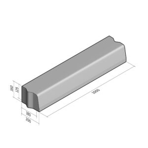 Highway 180-200x160 | L-1000 | Straight | Half-Battered | VB