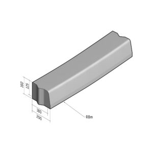 Highway 180-200x160 | L-960 | Radius External | 8m | Half-Battered | VB