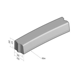 Highway 180-200x160 | L-940 | Radius Internal | 6m | Half-Battered | VB
