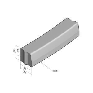 Highway 180-200x200 | L-940 | Radius External | 6m | Half-Battered | VB