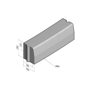 Highway 180-200x250 | L-785 | Radius External | 8m | Half-Battered | HD