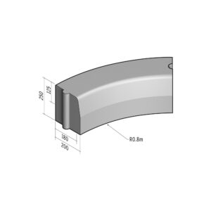 Highway 180-200x250 | L-620 | Radius Internal | 0.8m | Half-Battered | HD
