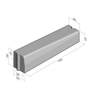 Highway 180-200x250 | L-1000 | Drop Set Transition to 200x170 | Left | Half-Battered | HD